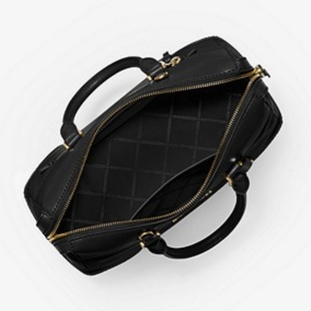 🚫SOLD🚫 Michael Kors Maya Small Leather Satchel - Picture 6 of 8